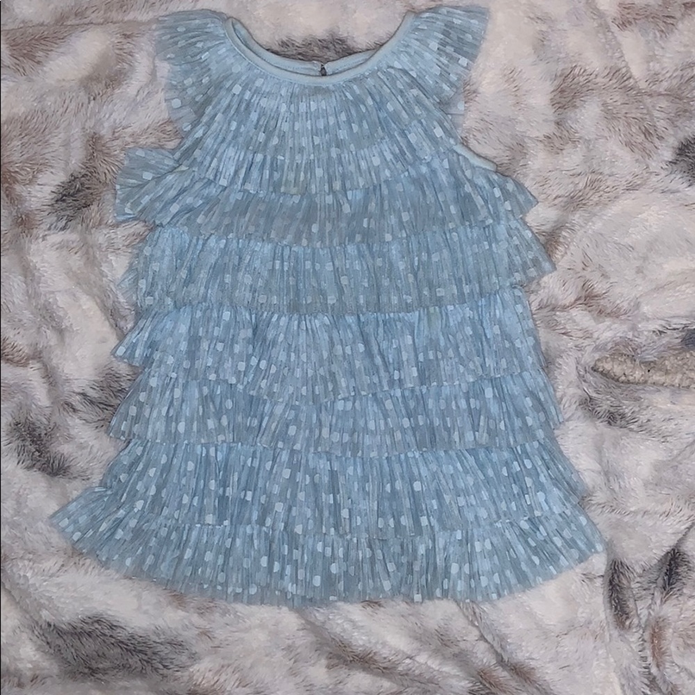 Girls ruffle dress